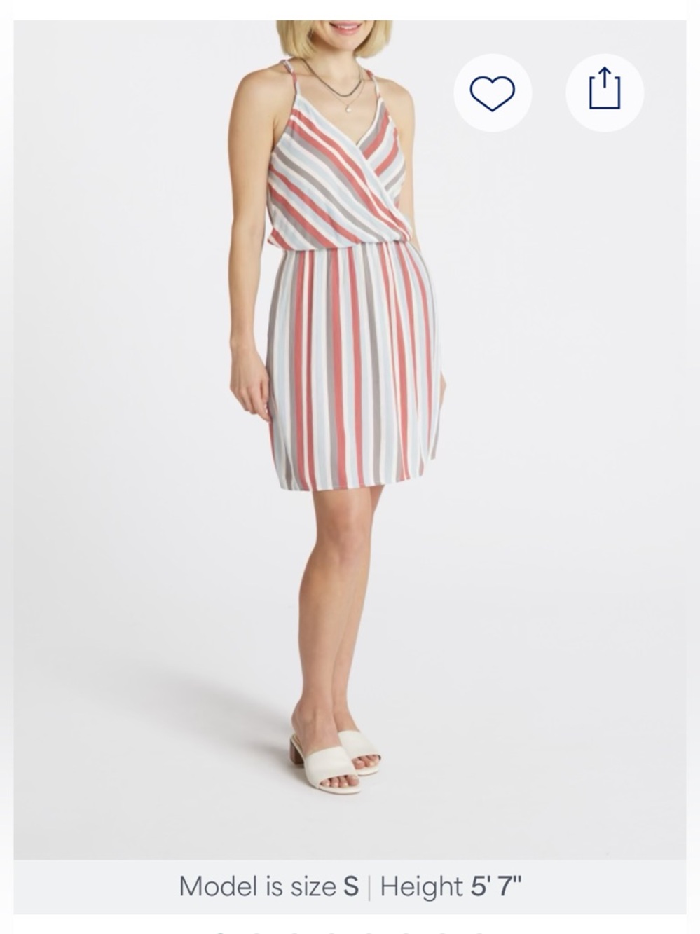 Market & Spruce Liliana Surplice Dress